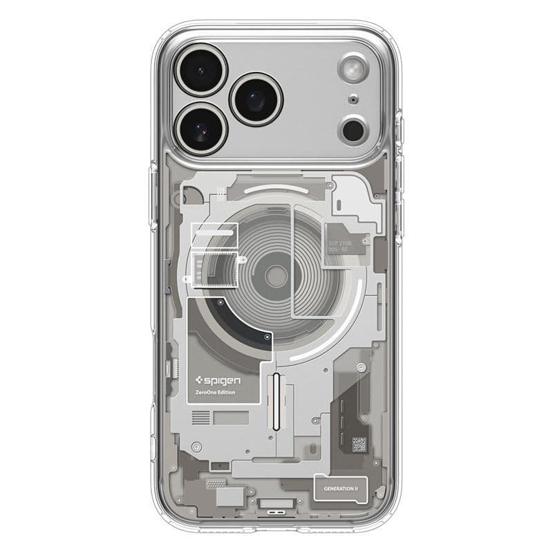 Spigen Ultra Hybrid Zero One MagFit (iPhone 17 Pro) - Zero One Natural Titanium