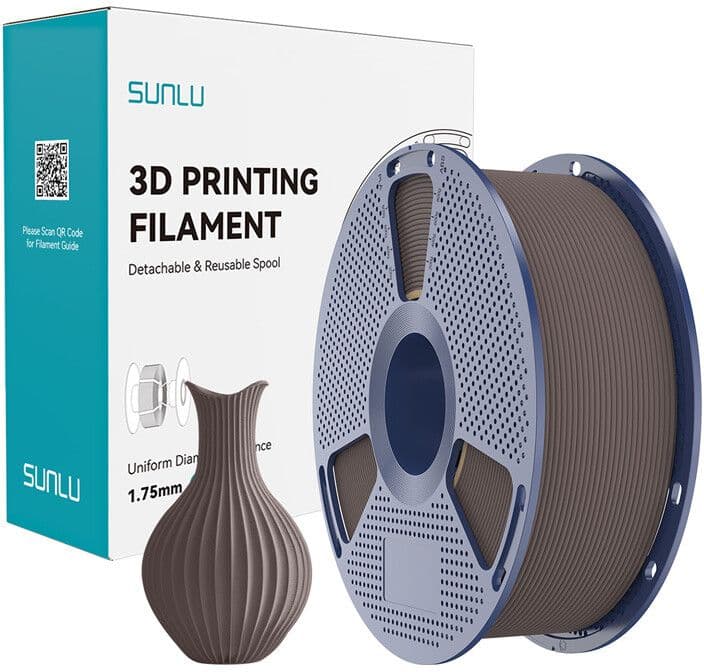 Sunlu Classic PLA Filament 1,75mm 1kg - Brun