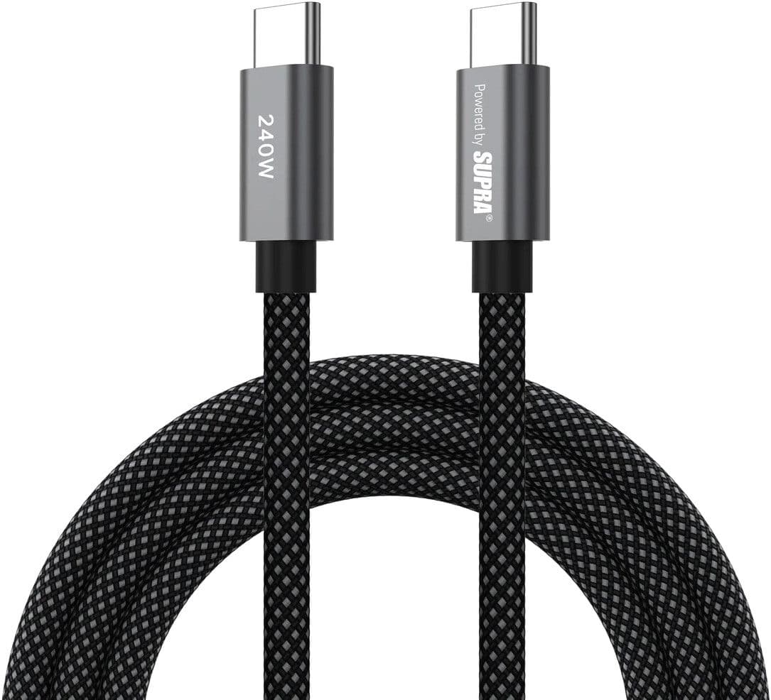 Supra PowerLink High Speed USB-C Cable 240W