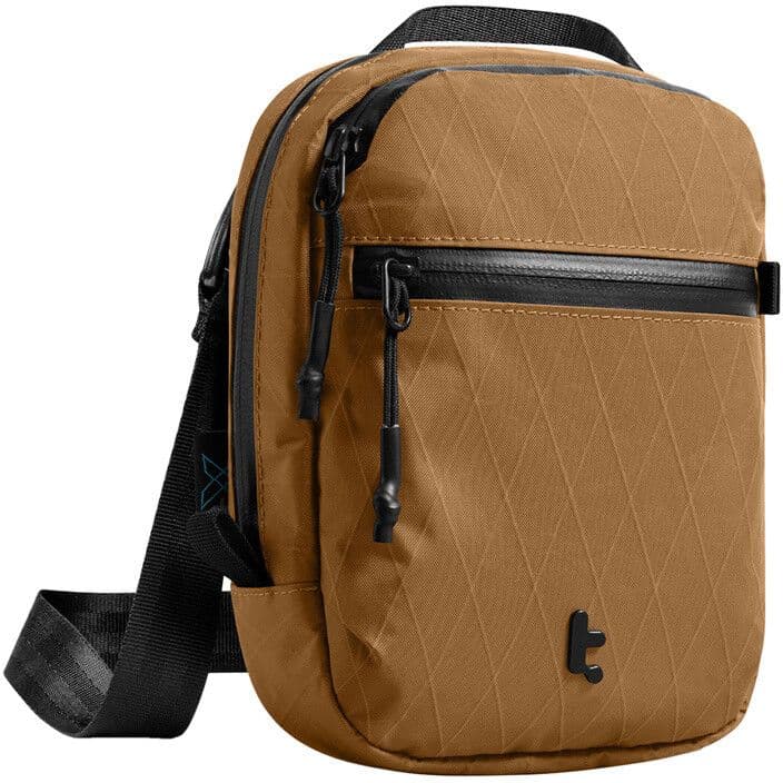 Tomtoc Aviator T37 Travel Bag With Shoulder Strap - Brun
