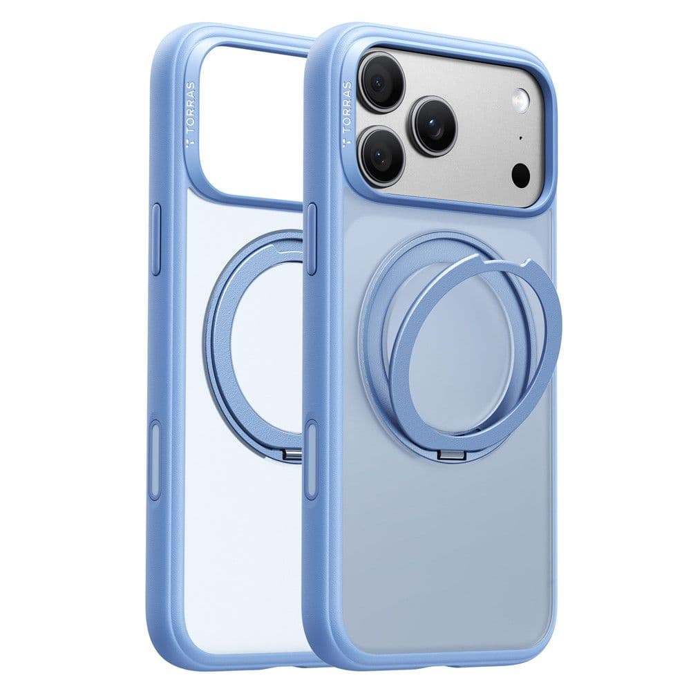Torras Ostand O1 Guardian (iPhone 17 Pro Max/18 Pro Max) - Blå