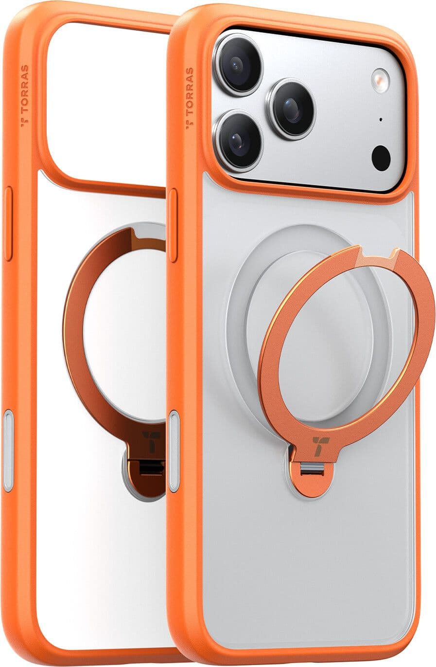 Torras Ostand Q3 Spin (iPhone 17 Pro) - Oransje