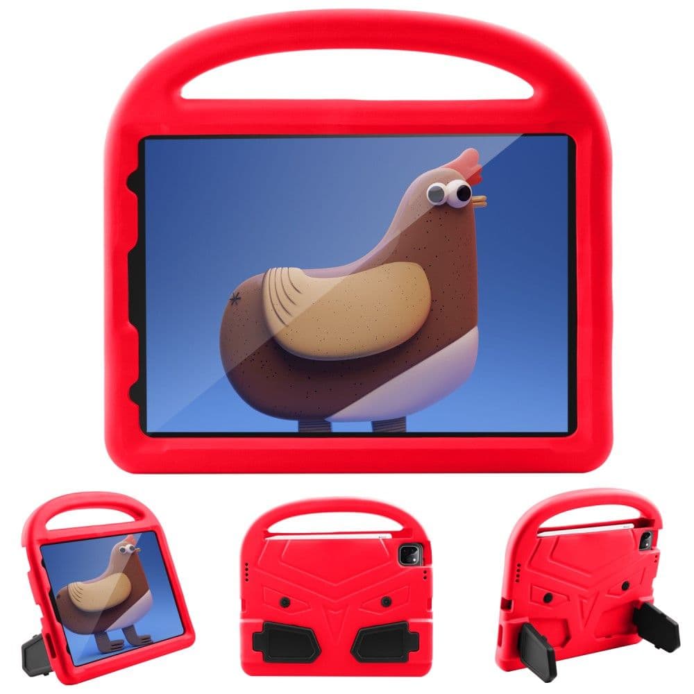 Trolsk Barnedeksel med Håndtak (iPad Pro 11/Air 5/Air 4) - Rød