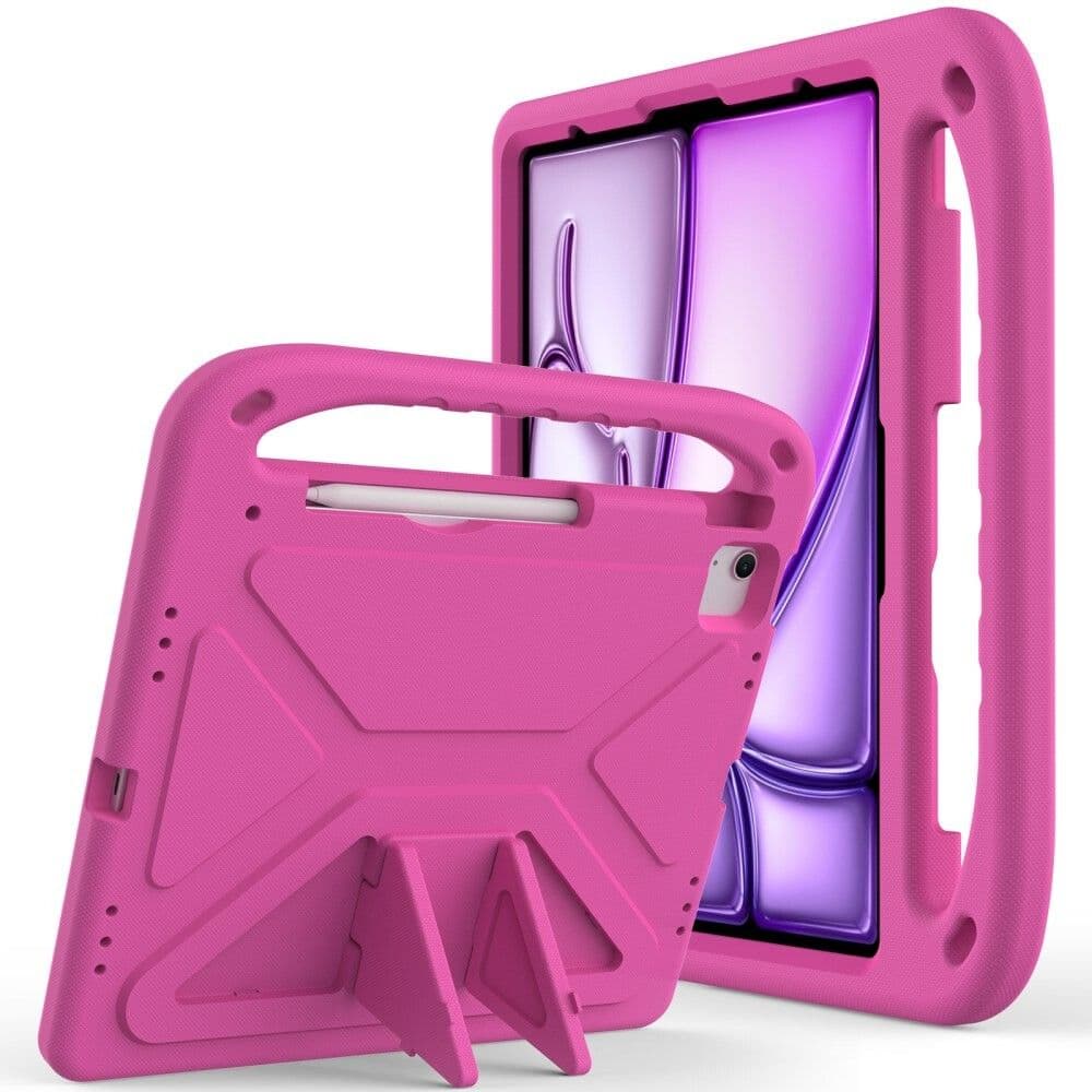 Trolsk Barnedeksel med Håndtak Premium (iPad Pro 13/iPad Air 13 (2024-2026)) - Rosa