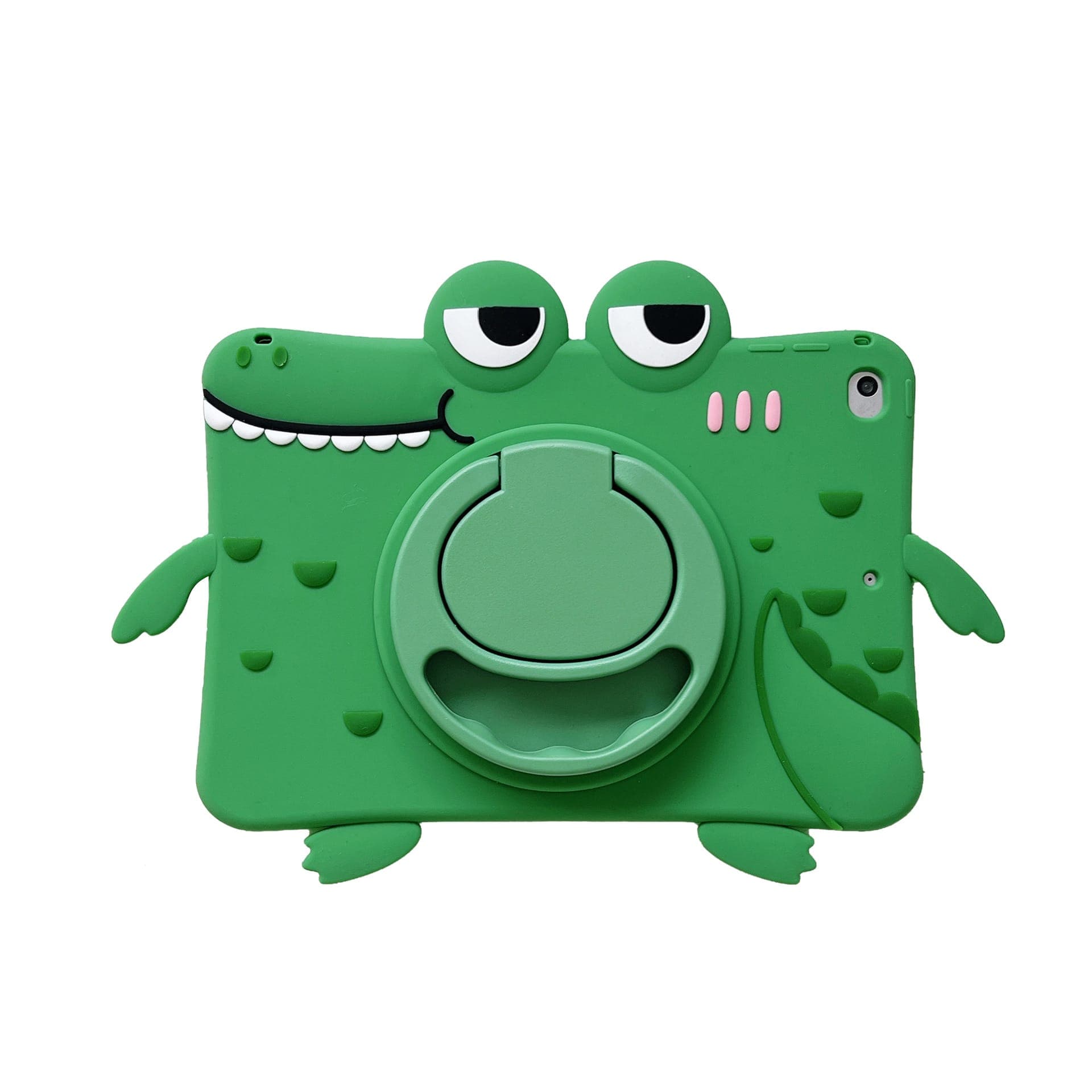 Trolsk Barnedeksel med Reim - Krokodille (iPad 9,7)