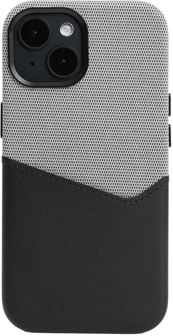 Trolsk Mobildeksel med MagSafe og Kortlomme (iPhone 15) - Svart