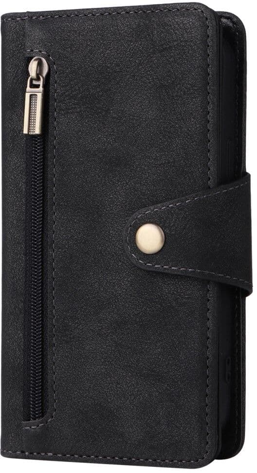 Trolsk Lommebokdeksel med Stropp (iPhone 12 mini) - Svart