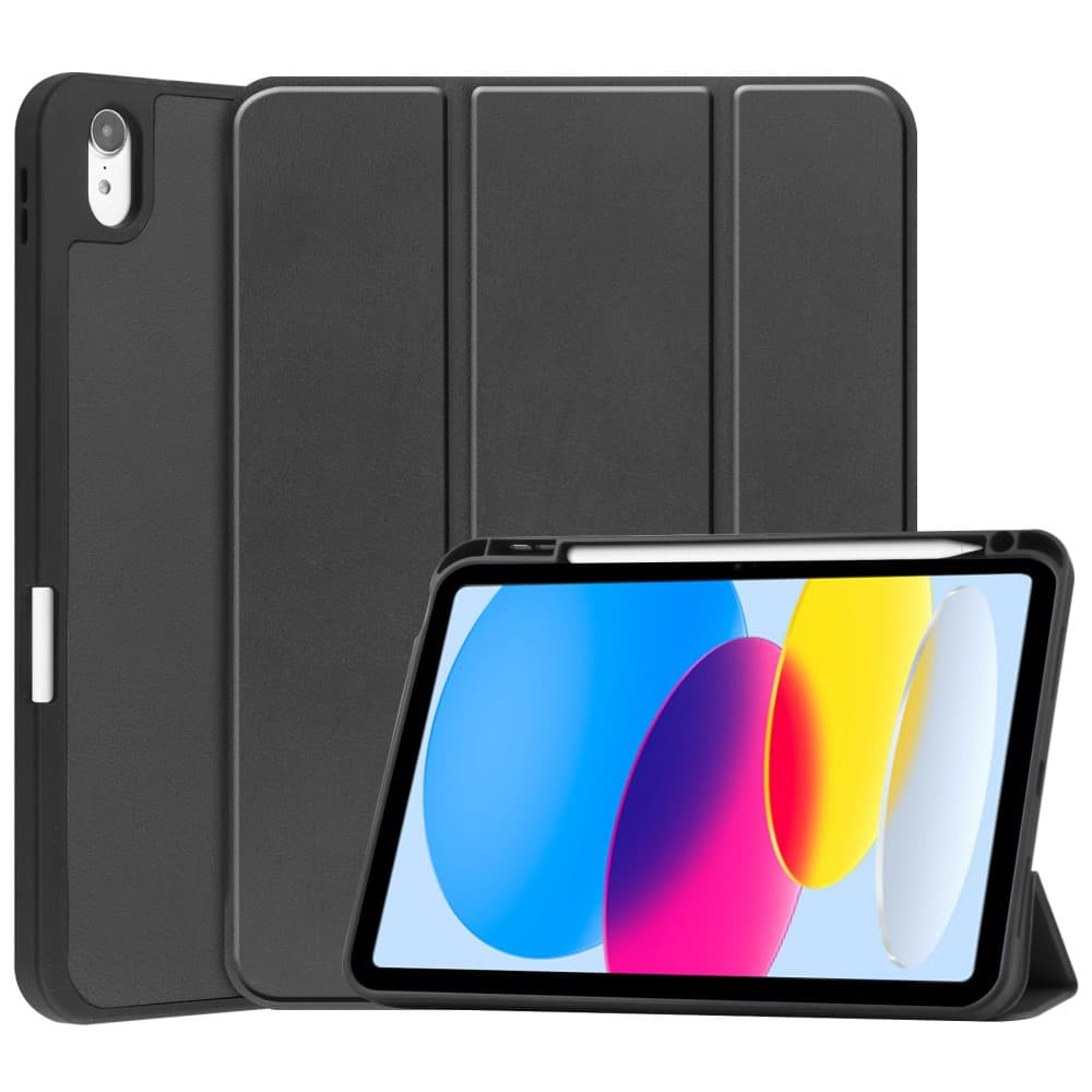 Trolsk Deksel med Stativfunksjon Premium (iPad 11/iPad 10,9 (2022)) - Svart