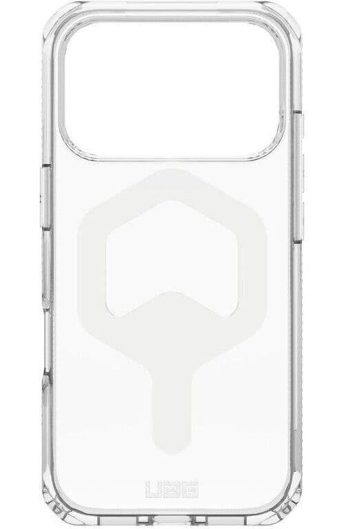 UAG Plyo Case with MagSafe (iPhone 17 Pro/18 Pro) - Transparent/Hvit