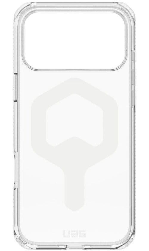 UAG Plyo Case with MagSafe (iPhone 17 Pro Max/18 Pro Max) - Transparent/Hvit