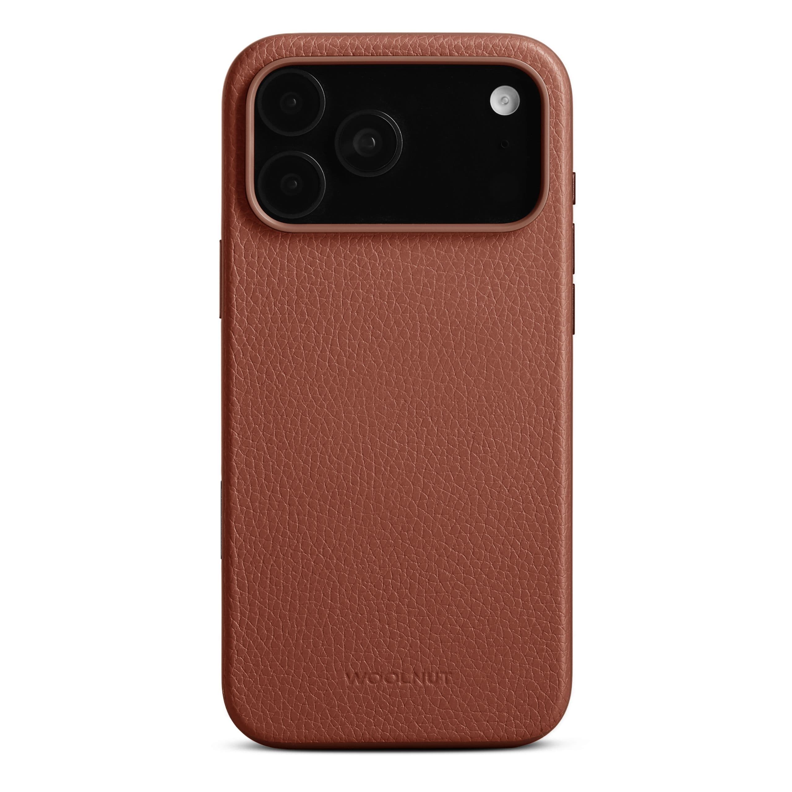 Woolnut skinndeksel (iPhone 17 Pro Max) - Brun