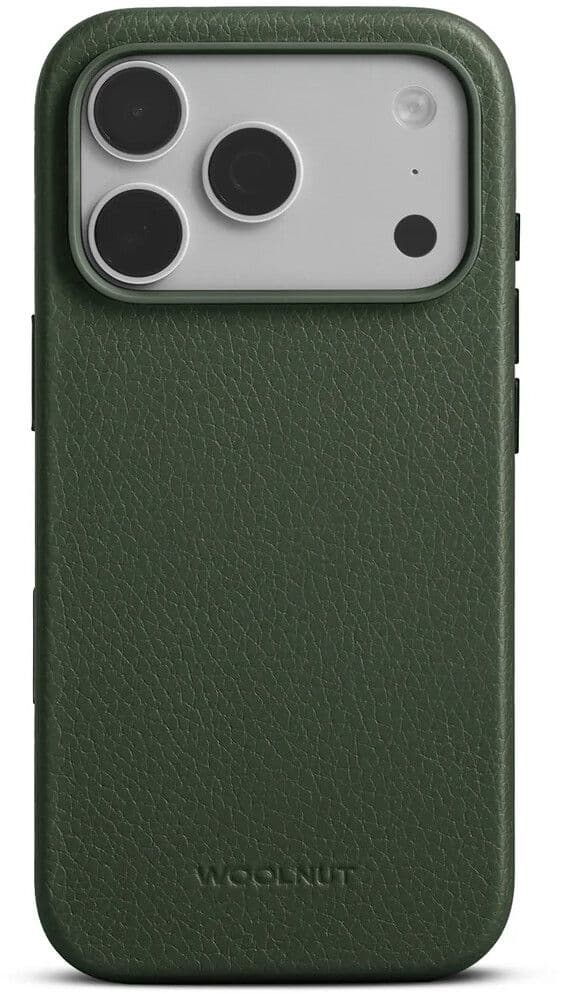 Woolnut Leather Case (iPhone 18 Pro Max) - Grön