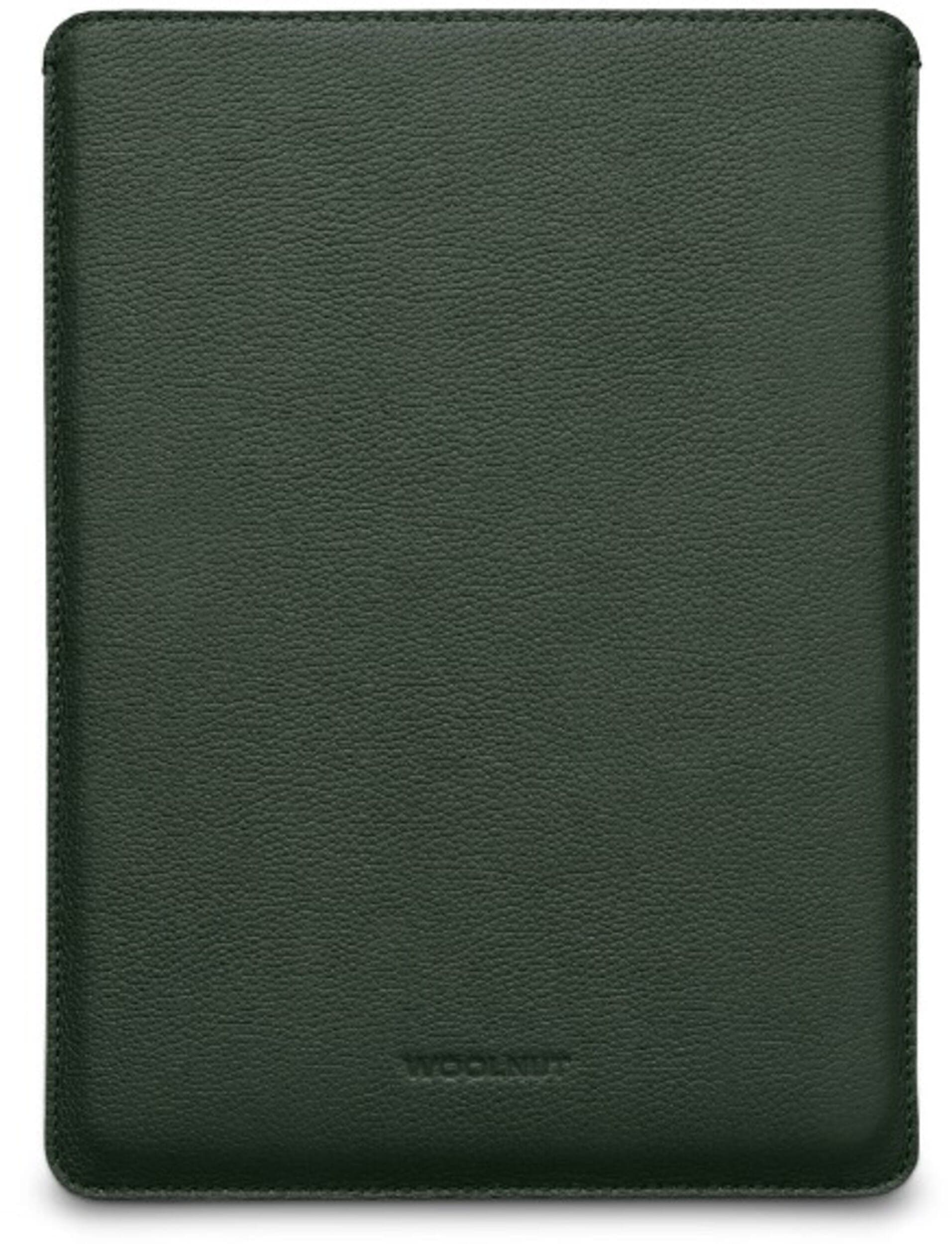 Woolnut Leather Sleeve (Macbook Air/Pro 13") - Grønn