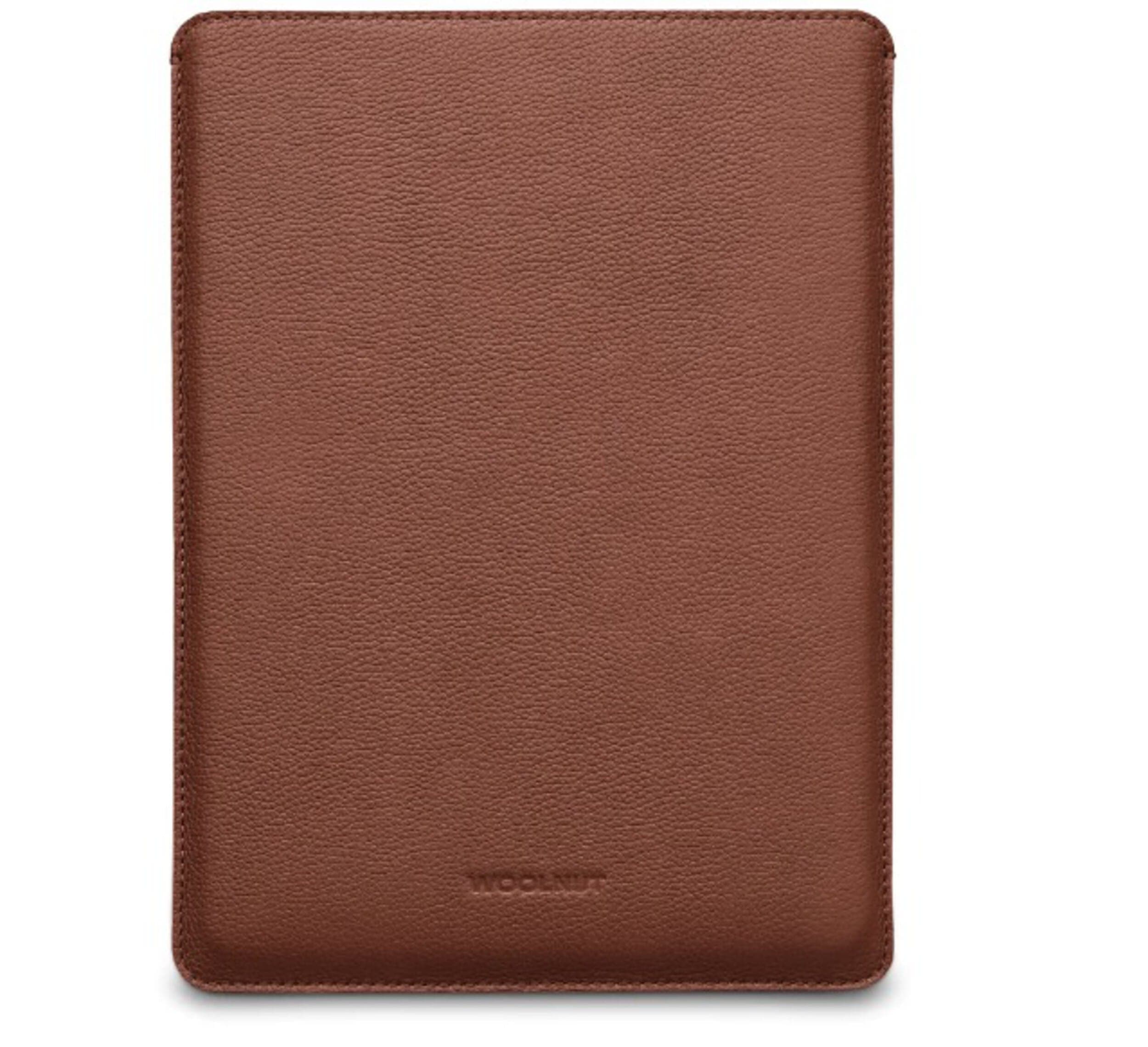 Woolnut Leather Sleeve (Macbook Pro 16") - Brun