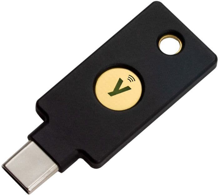 Yubico YubiKey 5C NFC (USB-C) - sikkerhetsnøkkel