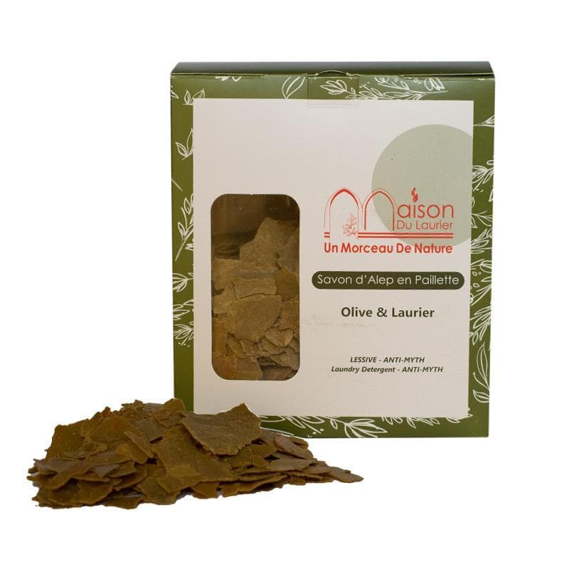 Savon d'Alep en paillettes 500g Olive & Laurier