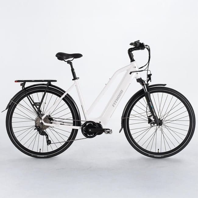 FitNord Ava 500 G2 Elektrisk sykkel, hvit