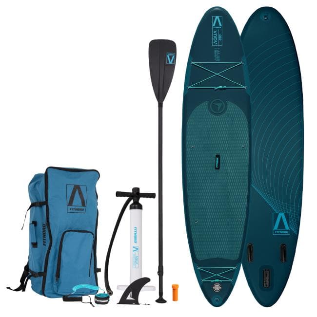 FitNord Aqua 330 SUP-brettsett, petrol G2
