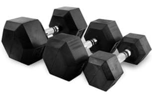 FitNord Hex-Manualer 5 kg (PAR)