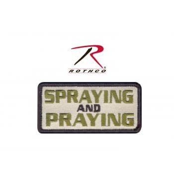 Rothco Spraying and Praying Morale Patch