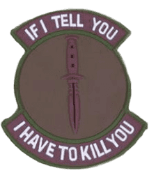 Emersongear PVC Patch - If I Tell You