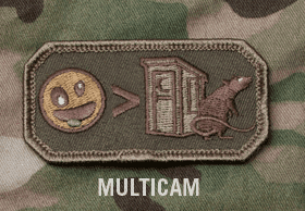 MSM Patch - Crazier Than (Color: SWAT)