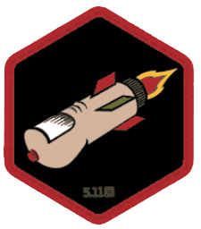5.11 Tactical Finger Rocket Patch