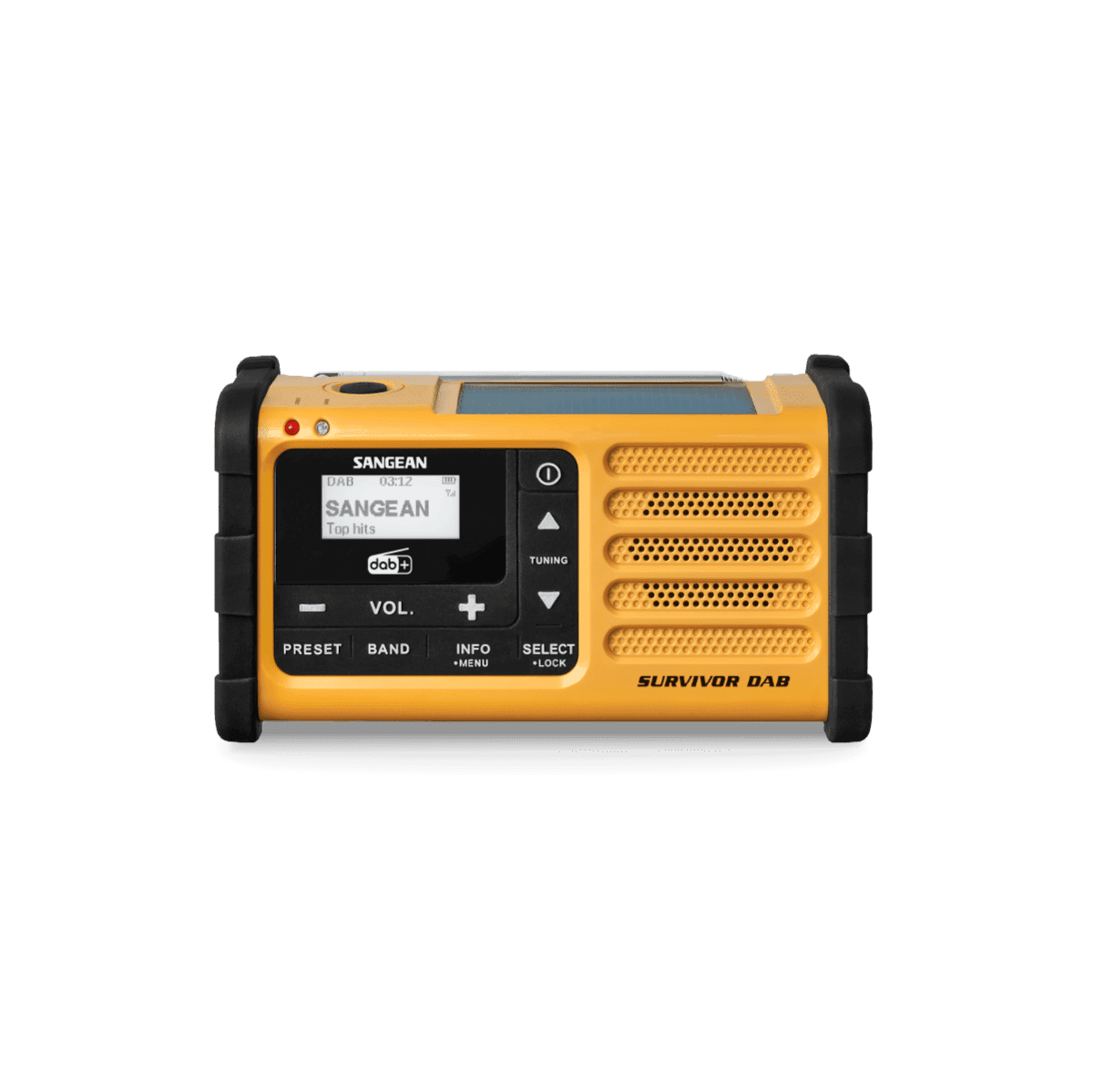 Sangean MMR-88DAB Dynamo Solcell Radio FM/AM