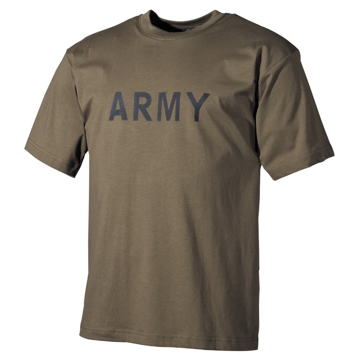MFH T-Shirt Army (Color: Olive Green, Size: S)