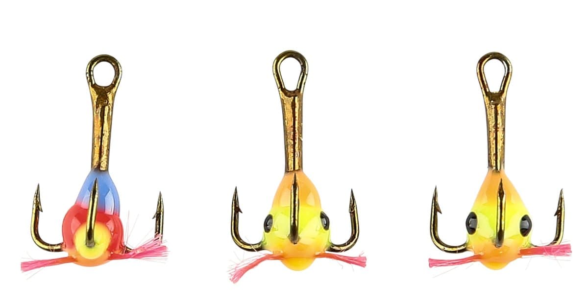 IFISH Garn Lyskrok #12 Pimpelkrok (3-pack)