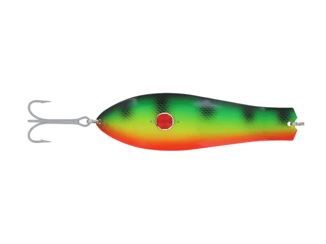 Kuusamo Professor Lure with Bead 130mm/44g (Color: GR/FYE/S-S)