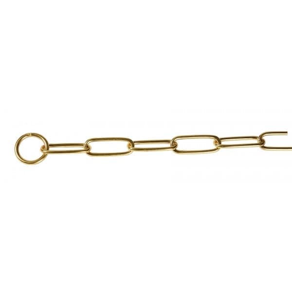 Choker Necklace Chain Straight Brass (Length: 75cm)