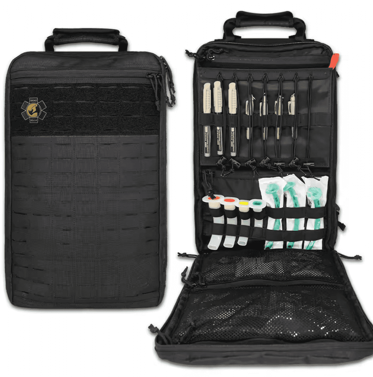 Rhino Rescue R20 IFAK Trauma Backpack - Complete (Color: Black)