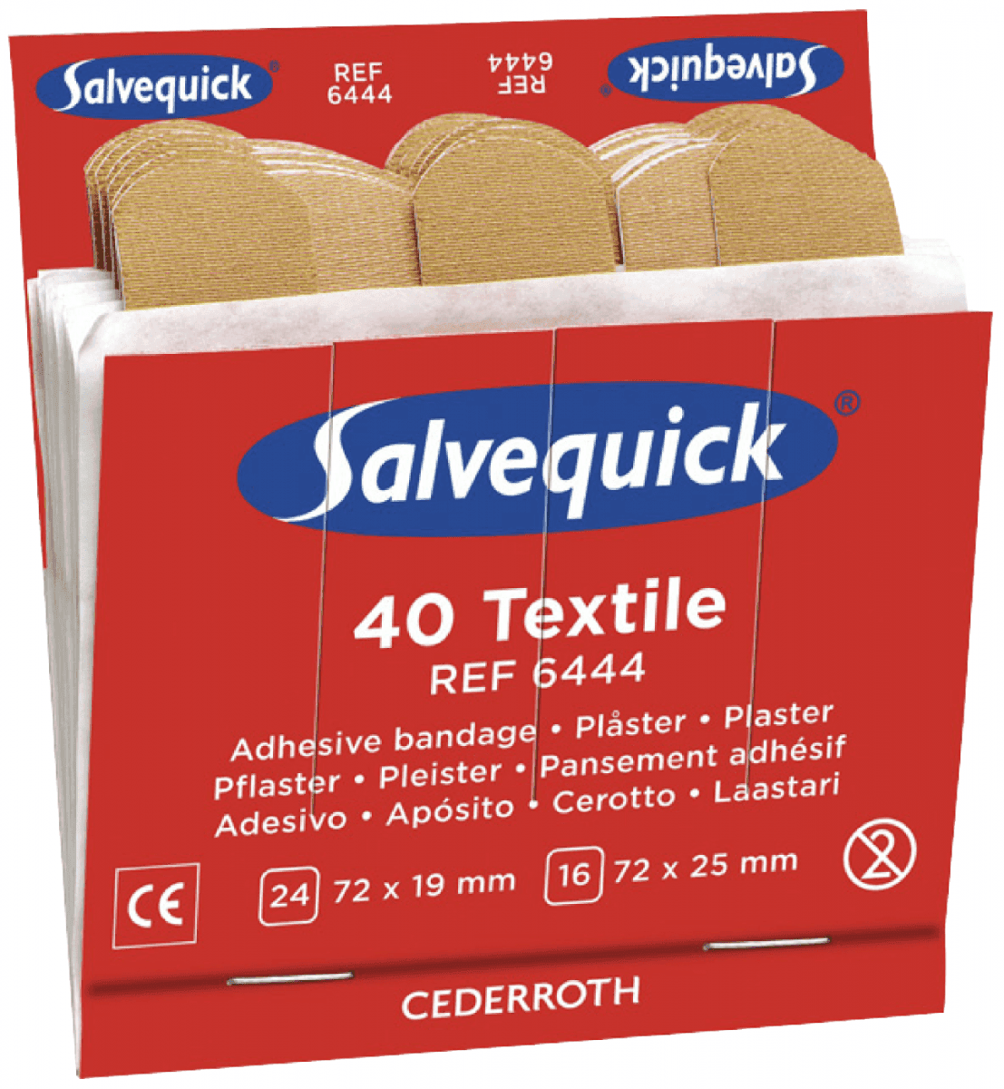 Salvequick Textilplåster 40st
