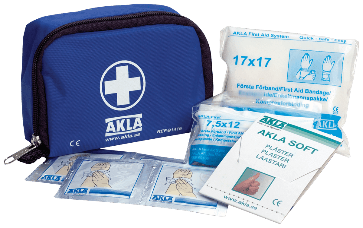 Akla First Aid Kit - Small Blue