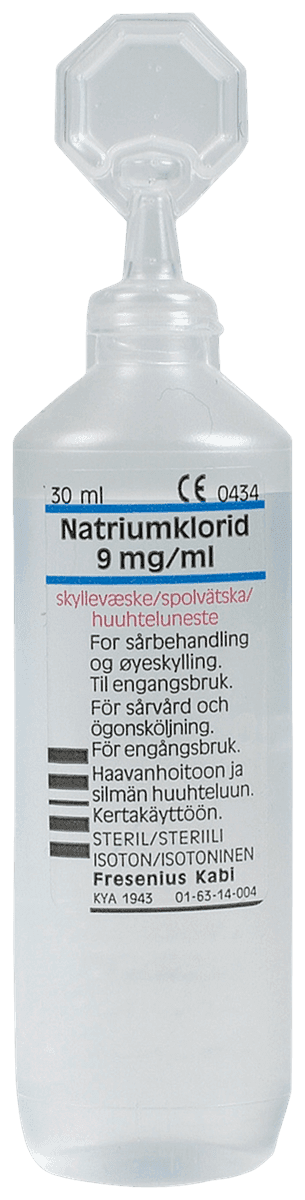 Akla Sårtvätt Natriumklorid 30ml
