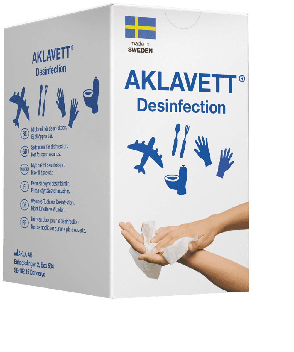 Akla Desinficerande Våtservetter 20pcs