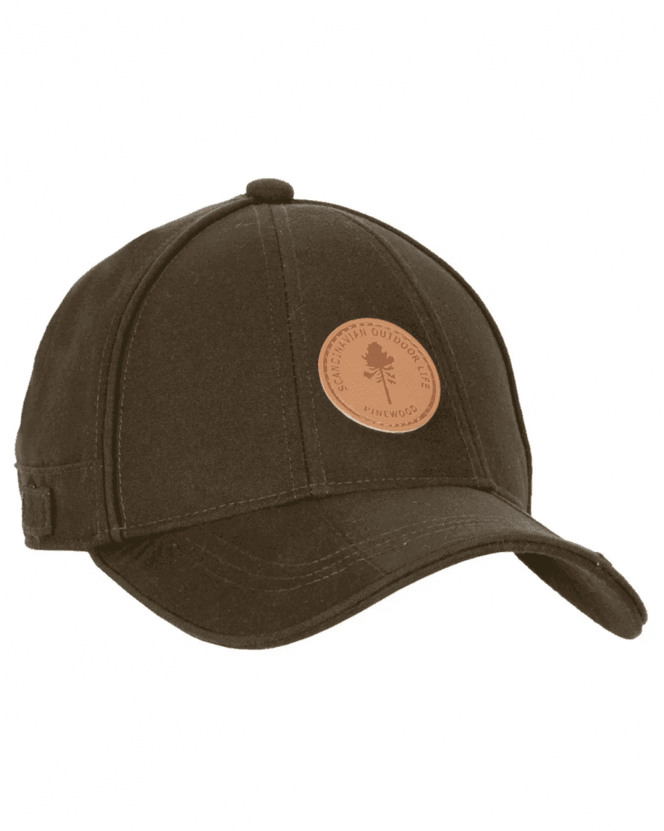 Pinewood Furudal Hunters Waterproof Cap (Color: Suede Brown/Mossgreen)