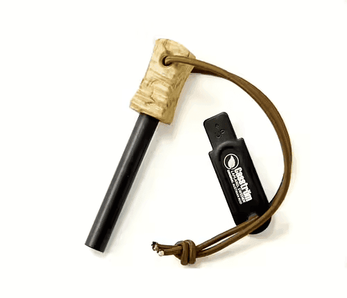 Casström Fire Striker (Handle: Curly birch)