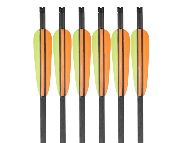 EK Carbon Fiber Arrows 30" 6pcs