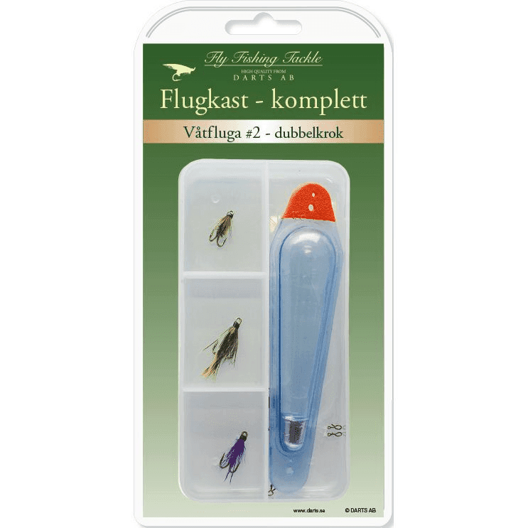 Darts Flugkast Complete Wet Fly #2 Doublehook