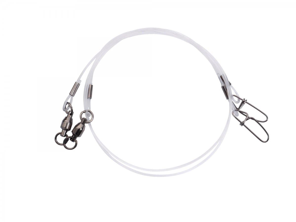Berkley Fusion19 Fluoro Pike Leaders 2pcs (Dimension / Length / Amount: 1,1mm / 40cm / 2pcs)