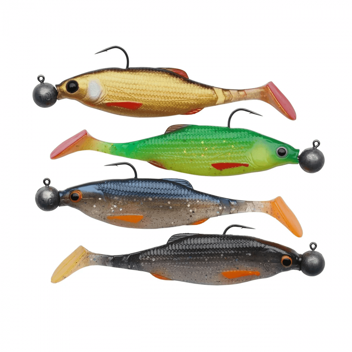 Berkley Pulse Realistic Roach Prerigged (Length / Weight: 7 cm / 7 g)
