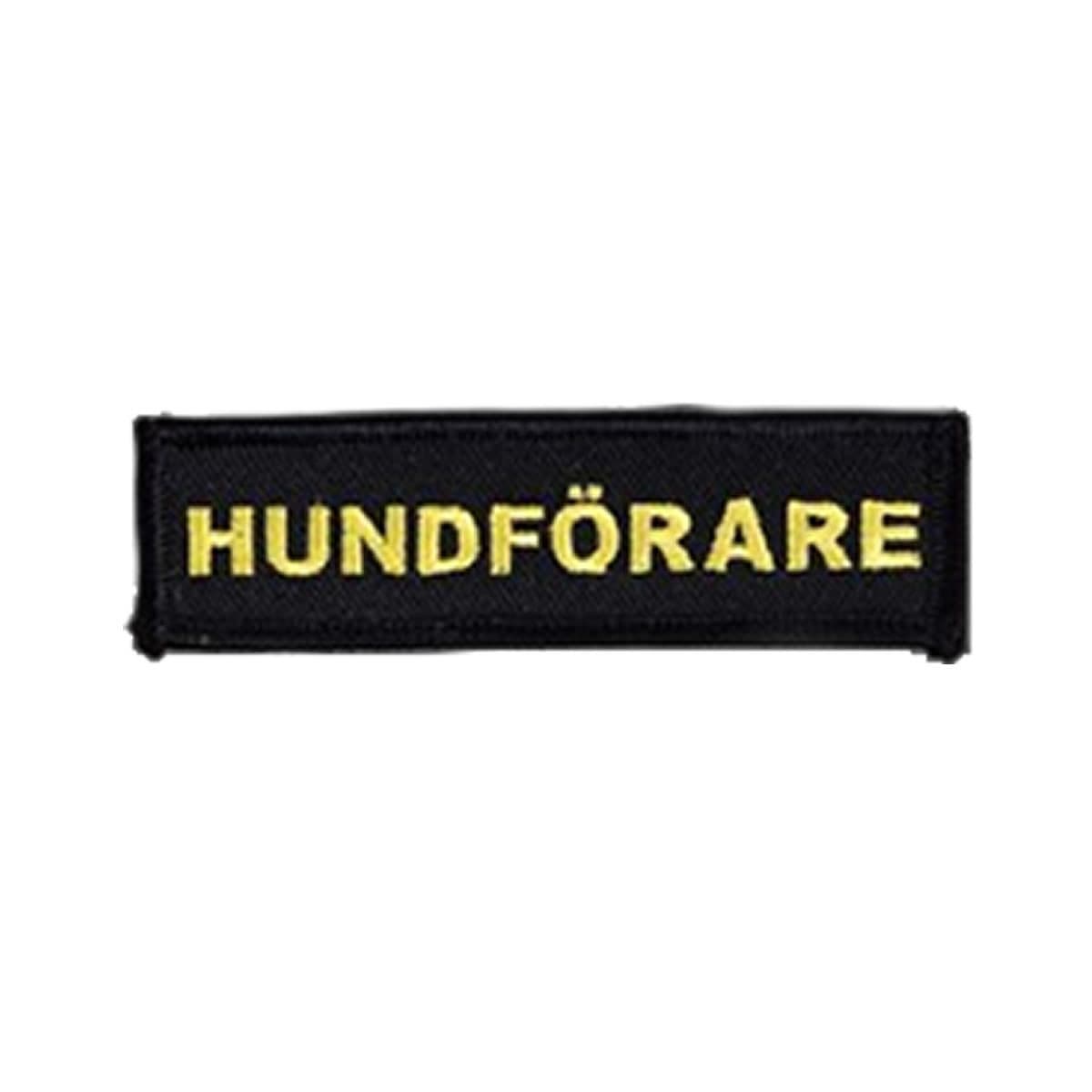 Robust Embroidered Patch - Hundförare