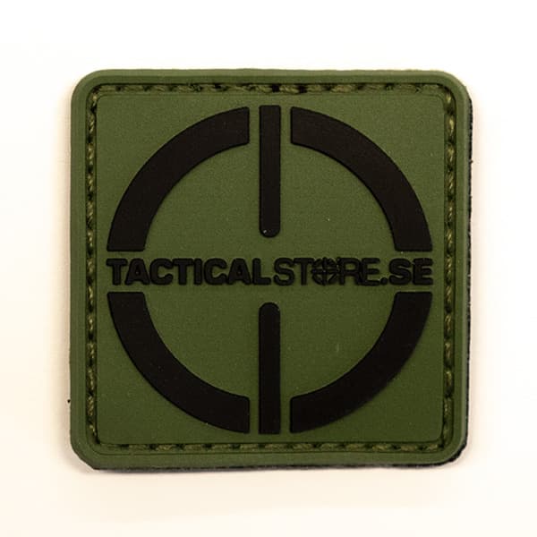 Tacticalstore PVC Patch 4x4cm - Green/Black