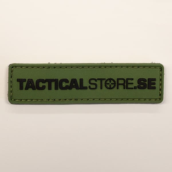 Tacticalstore PVC Patch 8x2cm - Green/Black