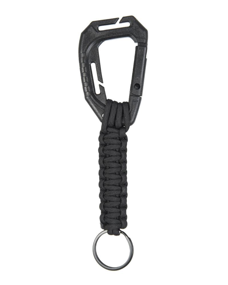 Mil-Tec Tactical Keyring with Paracord (Color: Olive)