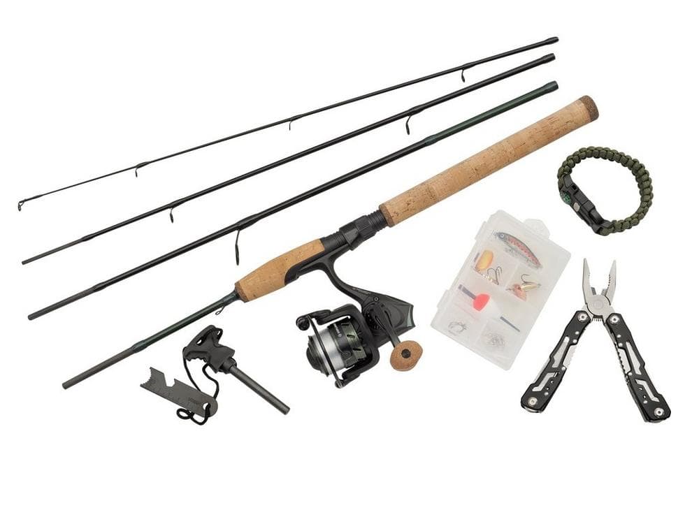 Abu Garcia Diplomat Wilderness Survival 4pc Combo 198cm 3-12g