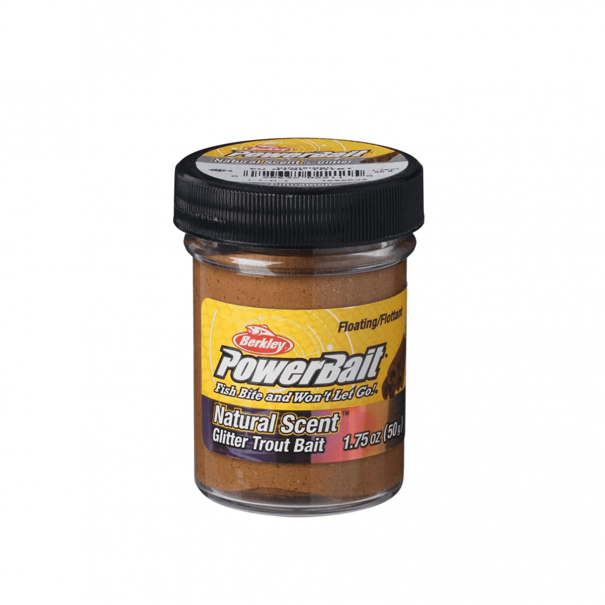 Berkley Powerbait Glitter Floating Dough Cinnamon