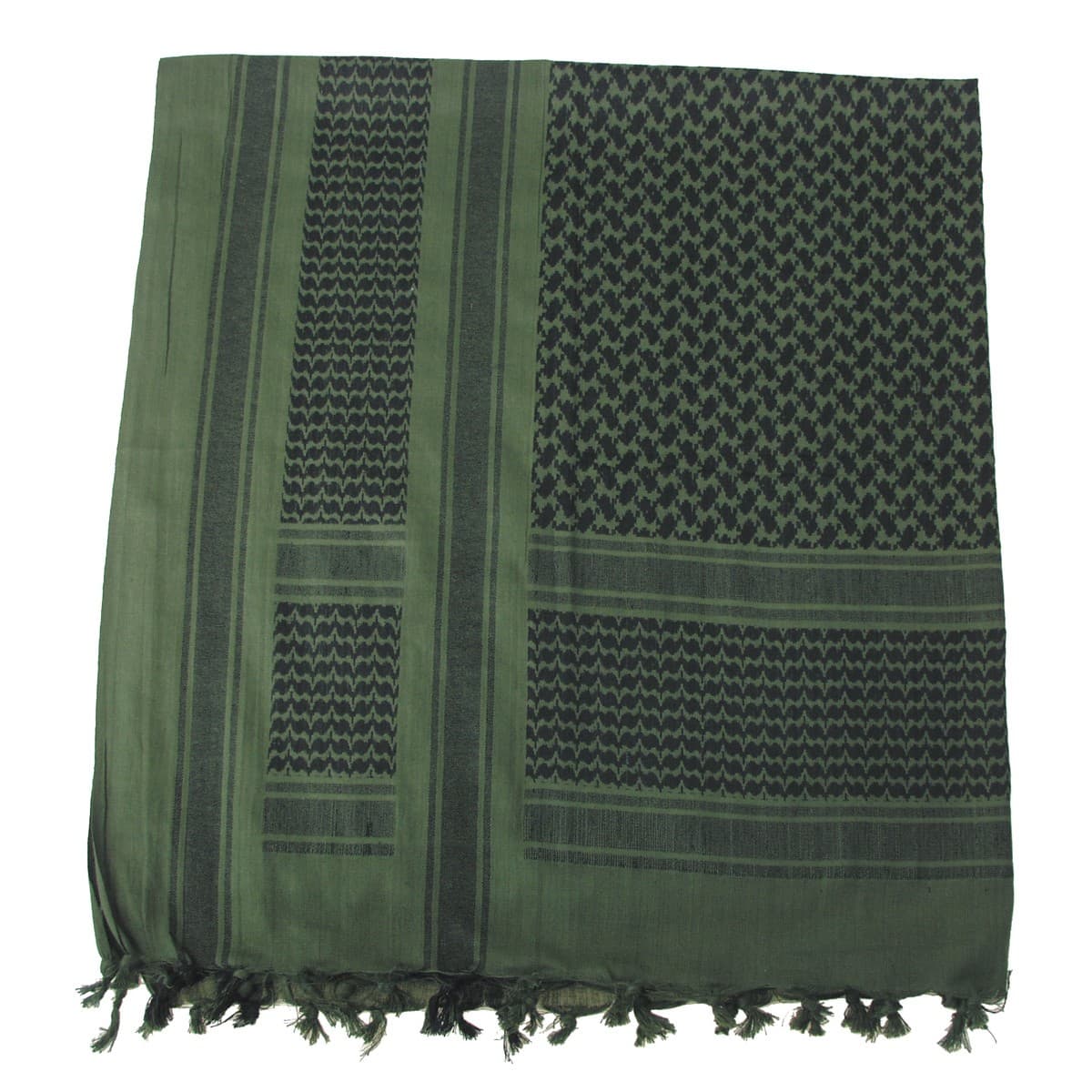 MFH Shemagh 110x110cm (Color: White/Black)